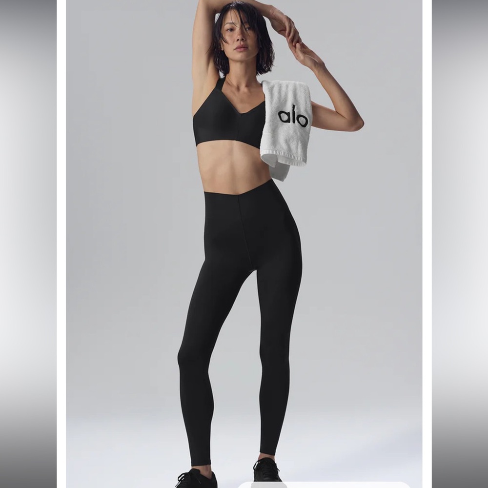 ALO Yoga Black High-Waisted Leggings